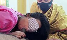 Sex with my buddy's cheating wife in kitchen after party flashing panties