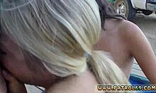 kitty and her slutty friends take on police amateurs in wild interracial threesome