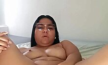 Allison Vega teases with striptease then explodes in squirt 💦😍