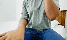indian wife's big tits gf gets ripped clothes and fucked hard 😍🍆💦