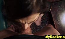 want pancakes? bend over, daddy's fucking your tight young pussy now.