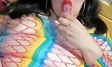your favorite cute chubby latina puta shows off solo