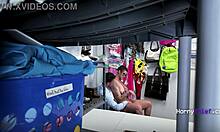 teen thief caught by old military guy ends up cum stuffed after rough shop fuck