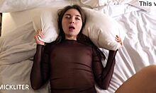Girlfriend seemed innocent until she screamed on my cock like a slut
