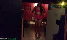 ever wonder what happens in the deejay booth with stripper geraldine?