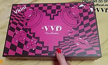 vvd vkini unboxing sparks teen's first nipple orgasm rush