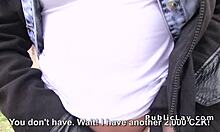 Babe Flashes Big Ass Pussy Public For Cash