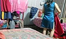 Newly married indian wife gives handjob blowjob fuck to father-in-law in kitchen official video