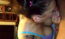 I love sucking this beautiful blue-eyed teen's cute cock