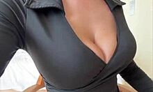Hey stepmom why show those big natural tits in panties?