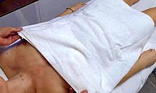 😏 relaxing massage turns wild as cheating wife cums on masseur's cock 😩💦