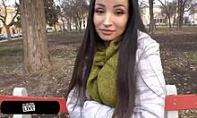 Cum-Drenched Coed Alyssia Kent Deepthroats Dean in Doggystyle Fuck