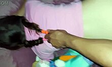 ayy papi can't resist fucking my stepdaughter's tight little culito at night
