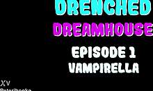 Goth Slut Victoria Malfoy Cosplay Vampirella Big Tits Huge Cock Deepthroat Rough Doggystyle Creampie Destroyed