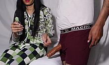 Tiny stepsister stretched wide by massive black cock stepbrother in real cheating fuck