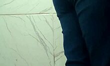 Friend's Hidden Bar Bathroom Pee Cam Catches Me!