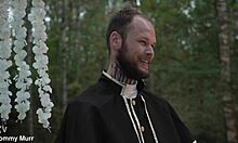 hot bride's final fling sucks and fucks two monster cocks before wedding day