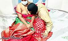 Desi virgin bride's first marriage night fuck gets wild and passionate!
