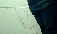 Friend's Hidden Bar Bathroom Pee Cam Catches Me!