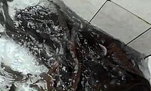 close-up bbc stretches tight african slut pussy doggystyle in hardcore hunt