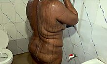 I Wash Shaved Pussy Desperate for Hard Creampie Facial Orgasm Fuck