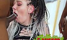 Chubby Chloe Takes on Four Monster BBCs in Hilarious Interracial Fun!