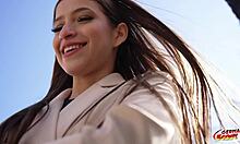 german scout petite 18+ colombian sofia smith casting interview turns into rough berlin holiday fuck deepthroat doggystyle cowgirl cumshot