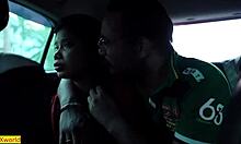 Indian Girlfriend's Steamy Car Ride Turns Intimate