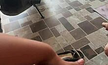 colombian babe fingers juicy gaping pussy outdoors till orgasm