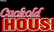 bbw infiel left her corno husband home to fuck two guys at cuckold house ughh