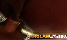 amateur black ebony beauty with big ass tricked into fucking white cock at casting interview deep pussy pound