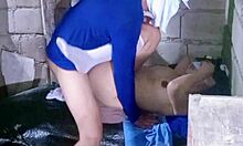 busty pinay teen begs for rough construction fuck ending in creampie pov