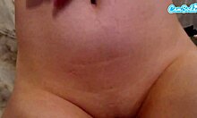 i'm so horny watching this blonde soldier slut finger her pussy and tits to orgasm on cam solo