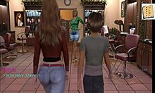 A Wife And Stepmother Play Erotic Game With Big Tits And Ass