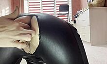 Pregnant Babe Begs for Anal Creampie Doggystyle to Avoid Vaginal
