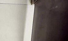 Skinny Latina Sneaks To Gym Bathroom For Intense Solo Masturbation Session