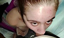 nicole sucks your cock pov then spreads her big hairy pussy for fucking