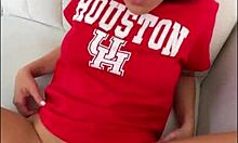 Perfect ass college girl serena sterling fucks hard in dorm