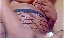 Home alone horny girl toys juicy pussy till squirting explosion