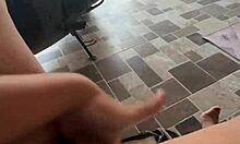 colombian babe fingers juicy gaping pussy outdoors till orgasm