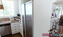 Tiny slut's black facial ignites pure ecstasy