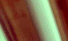 Beach Stepmom Trims Hairy Pussy Patch For Bikini Tease Display