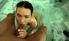 Wild Jacuzzi Threesome With 18-Year-Old Stepsis Matty Mila