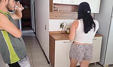 Risky Fuck With Hubby's Best Friend In The Shower