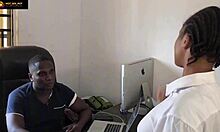 perfect moment to fuck teacher sam alone in her office