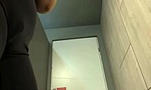Blonde BBW Teen Fucks Wet in Public Gym