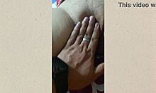 Pinay bends over for creampie doggystyle pounding