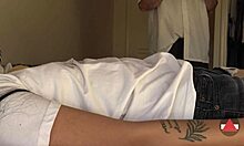 he rubs his hard dick all over my filipina belly button fetish style