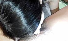 Waking My Stepmom with Tongue on Her Hairy Pussy Led to Intense Orgasm Kissing