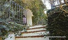 cuckold boyfriend watches girlfriend suck massive bbc
